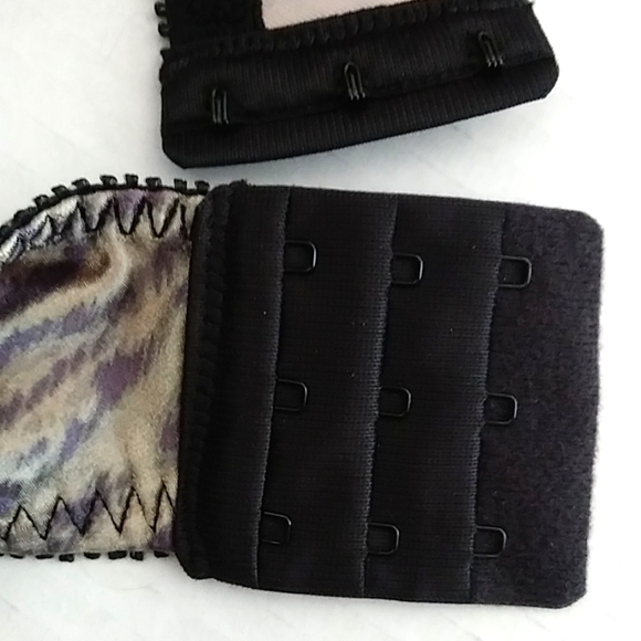 Bra Underwire Full Coverage Size 40D Animal Print Black - Picture 6 of 9